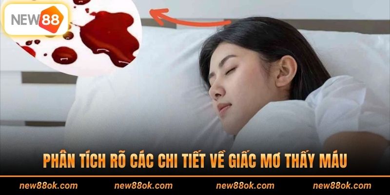 Phân tích rõ các chi tiết về giấc mơ thấy máu